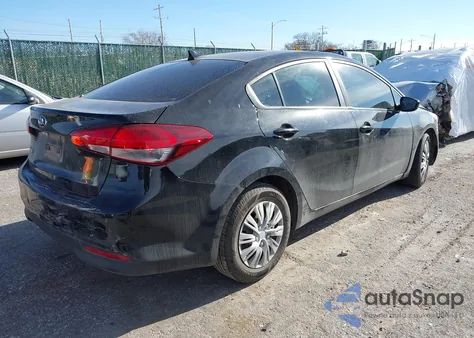 2017 Kia Forte Lx from USA, damaged, VIN 3KPFK4A71HE109206